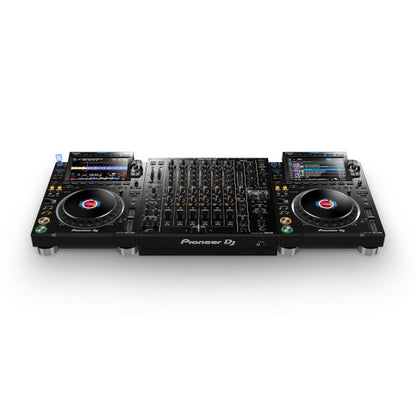 Pioneer DJ CDJ-3000 2 Pair + DJM-V10 DJ Controller Mixer Set 100V